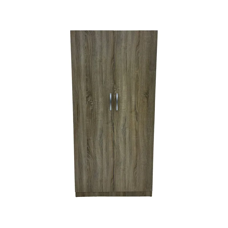 F-SU110-NT Type 10 Shelving closet unit with 2 door in natural wood