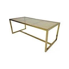 Enzo Table - Champagne Gold F-TA106-CG