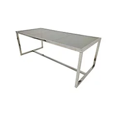 Enzo Table - Silver F-TA106-SI