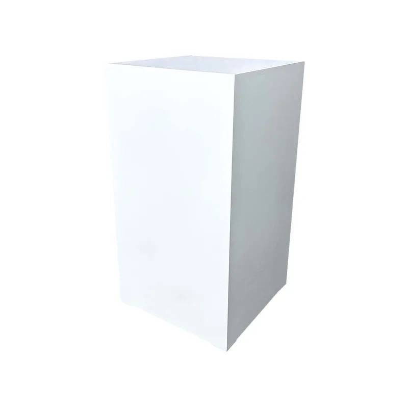 F-TP101-WH Type 1 table base plinth in white