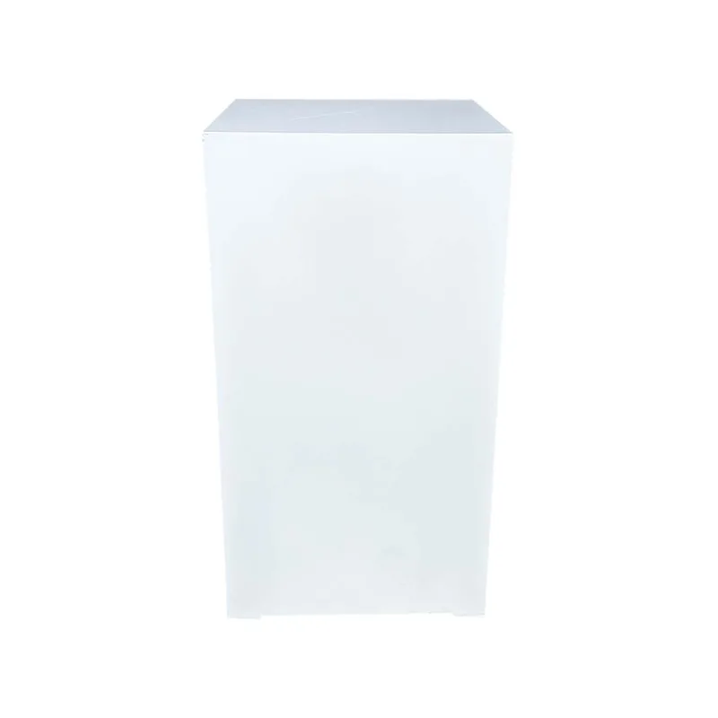 F-TP101-WH Type 1 table base plinth in white