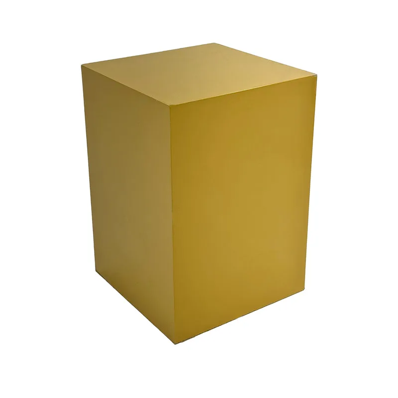 F-TP103-MY Table Plinth - Type 3 - Mustard Yellow 