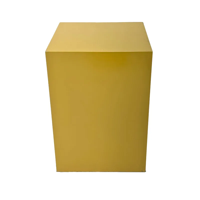 F-TP103-MY Table Plinth - Type 3 - Mustard Yellow 