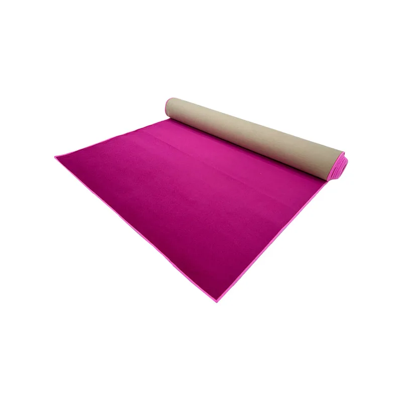 F-VC121-CG 5m long x 1.8m wide champagne gold VIP carpet with edging to all sides