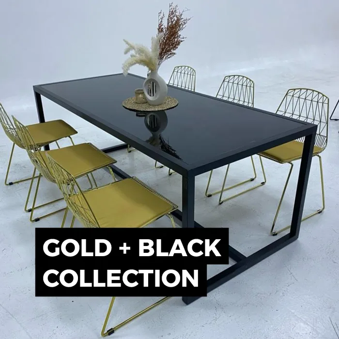 Gold + Black Collection