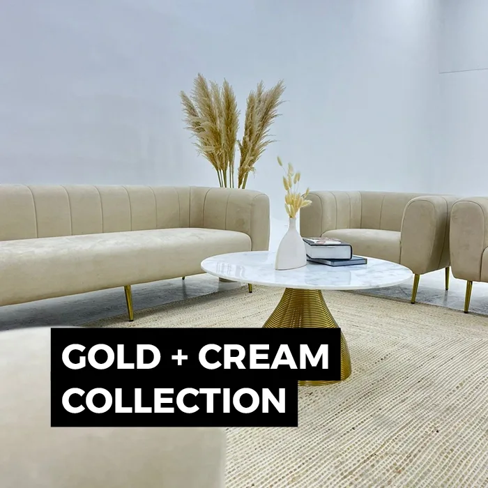 Gold + Cream Collection