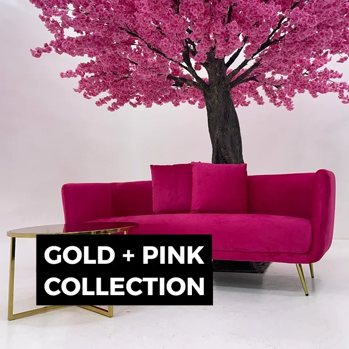 Gold + Pink Collection