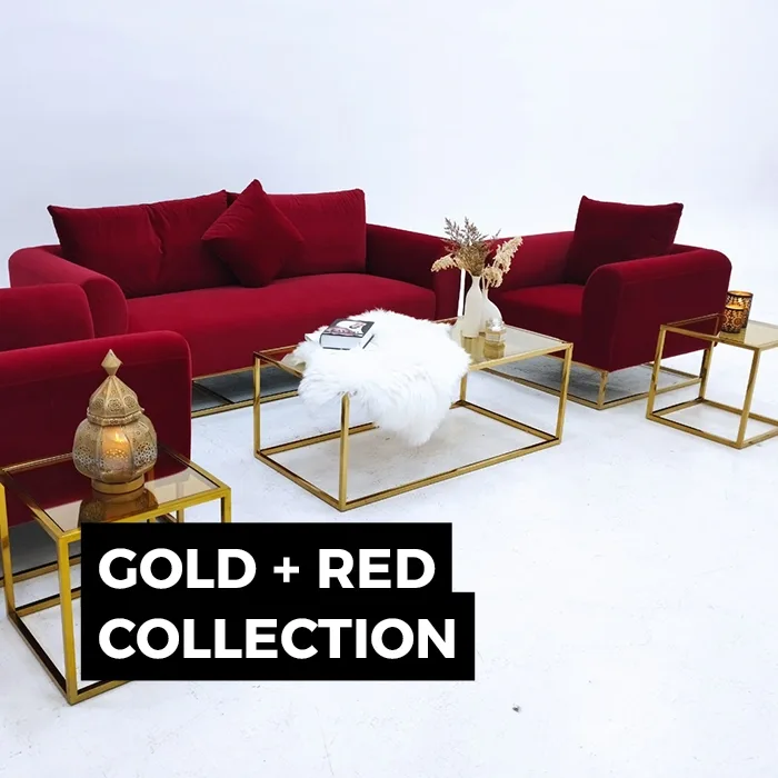 Gold + Red Collection