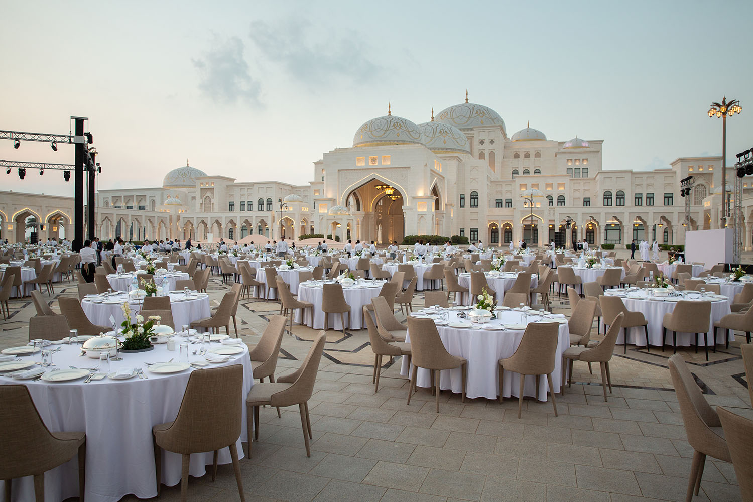 Elegant Ramadan event furniture creating memorable guest experiences.