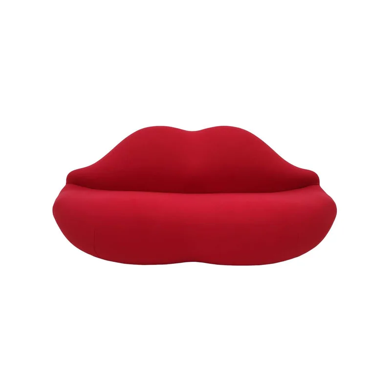 Jessica Lip Sofa - Red ​P-SF801-RE