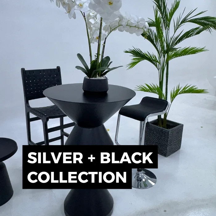 Silver + Black Collection